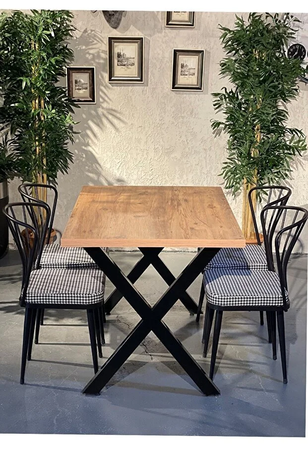 Ay Sandalye X Ayak Atlantik Çam Masa